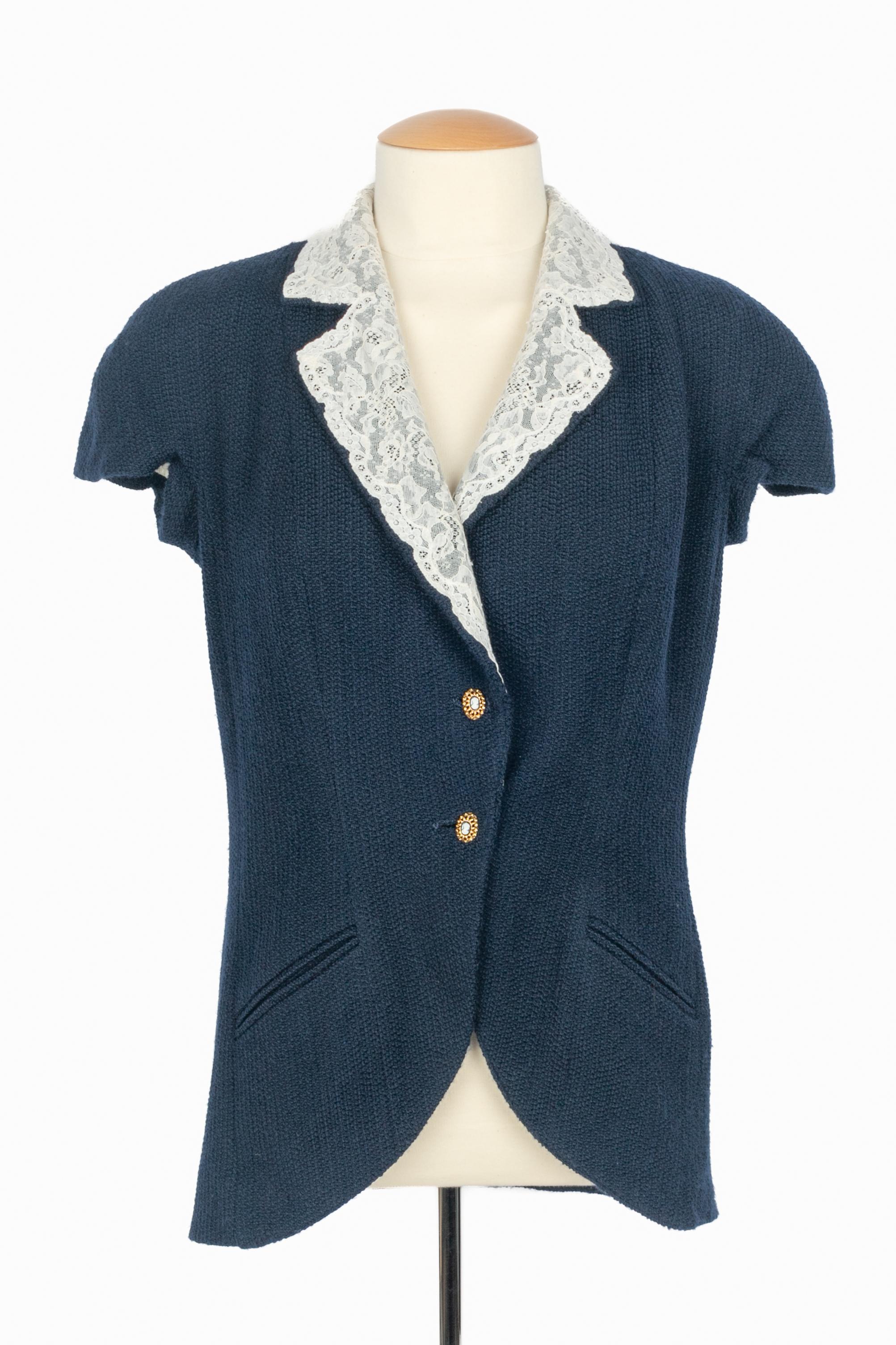 Abito blu Dior 2008 in vendita 9