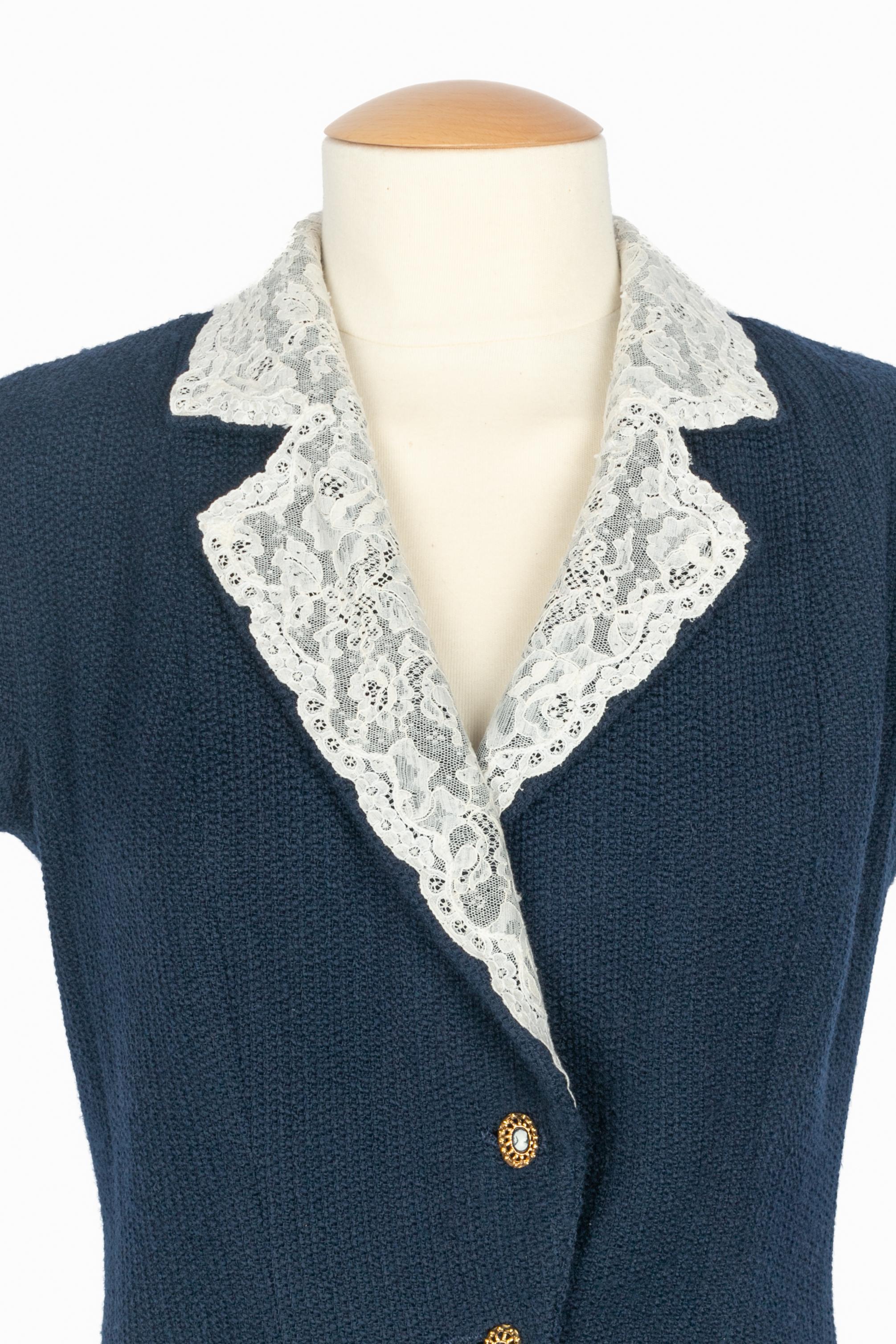 Nero Abito blu Dior 2008 in vendita