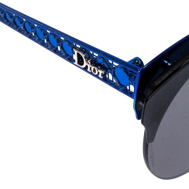 Dior Blue Tone Green G5v2k Diorama Club Cat Eye Sunglasses For