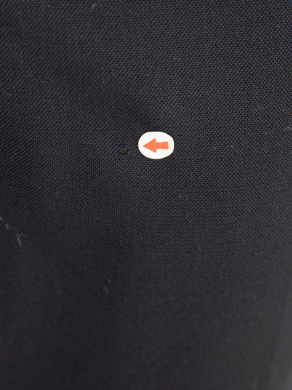 Dior Blue Wool Straight Fit Trousers Size XXL For Sale 1