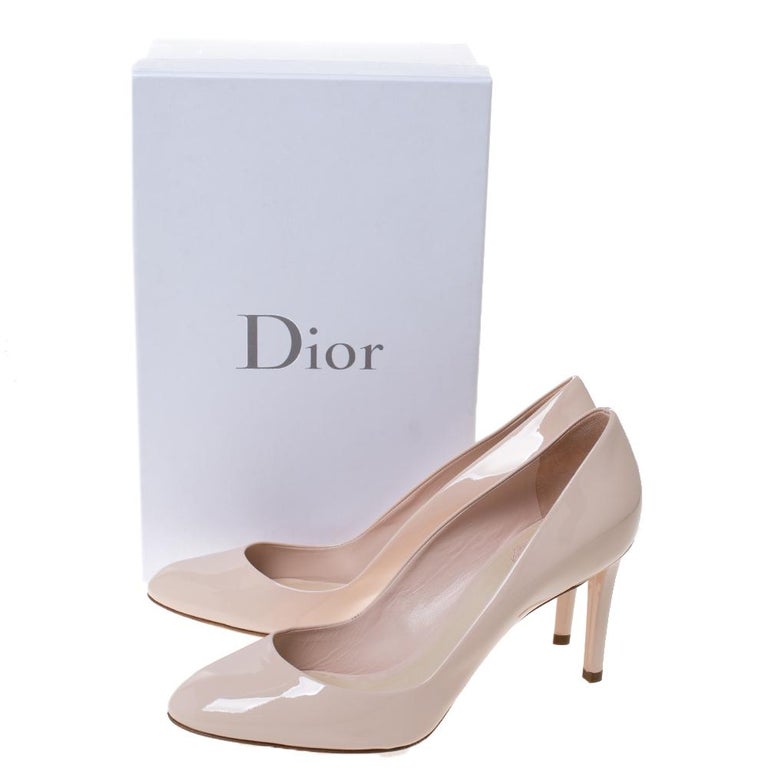 dior patent pumps