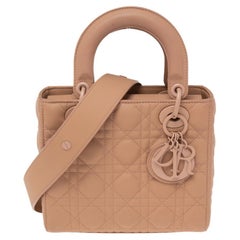 Dior Blush Ultramatte Cannage Leder-Tasche My Lady Dior