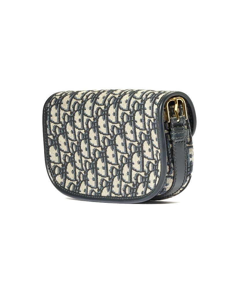 Dior Bobby East-West Oblique Blu in vendita 1