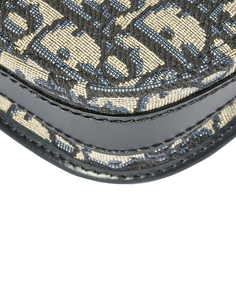 Dior Bobby East-West Oblique Blu in vendita 4