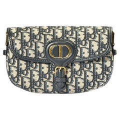 Dior Bobby East-West Oblique Blu