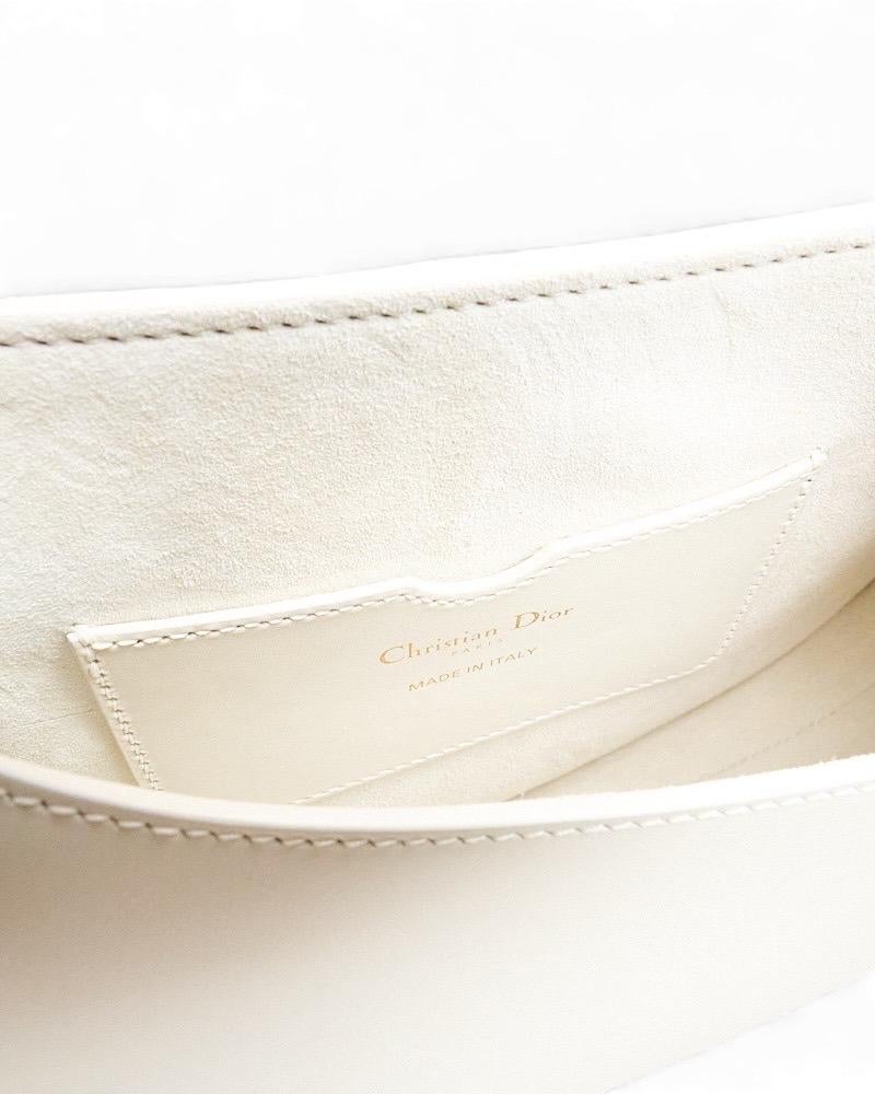 Dior Bobby Medium Box Bianca in vendita 7