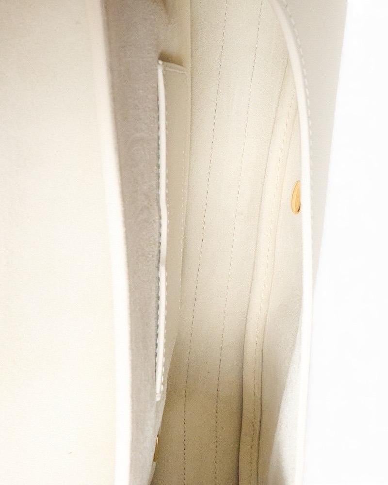 Dior Bobby Medium Box Bianca in vendita 8