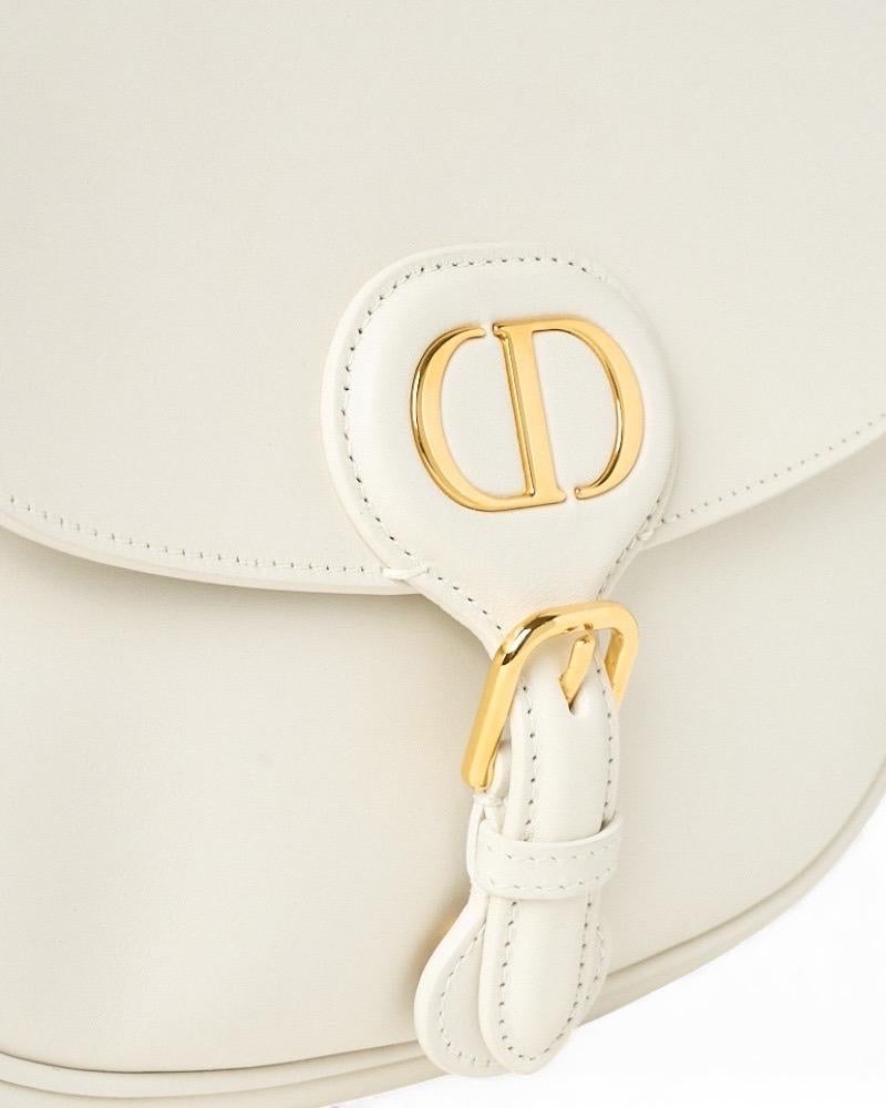 Dior Bobby Medium Box Bianca in vendita 9