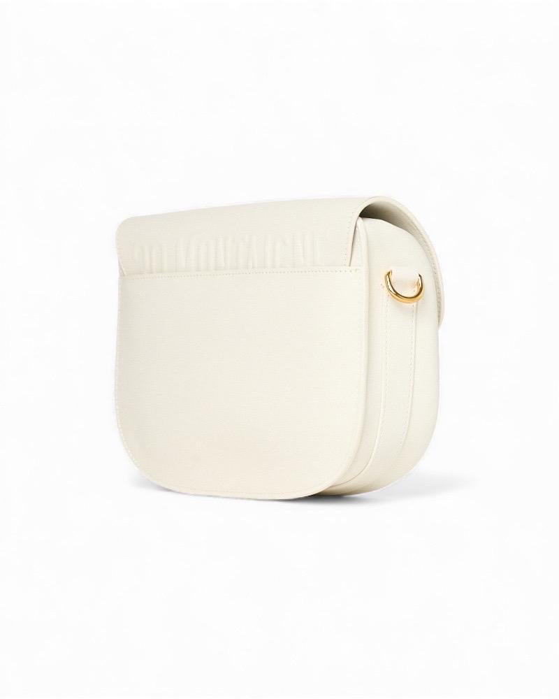 Donna Dior Bobby Medium Box Bianca in vendita