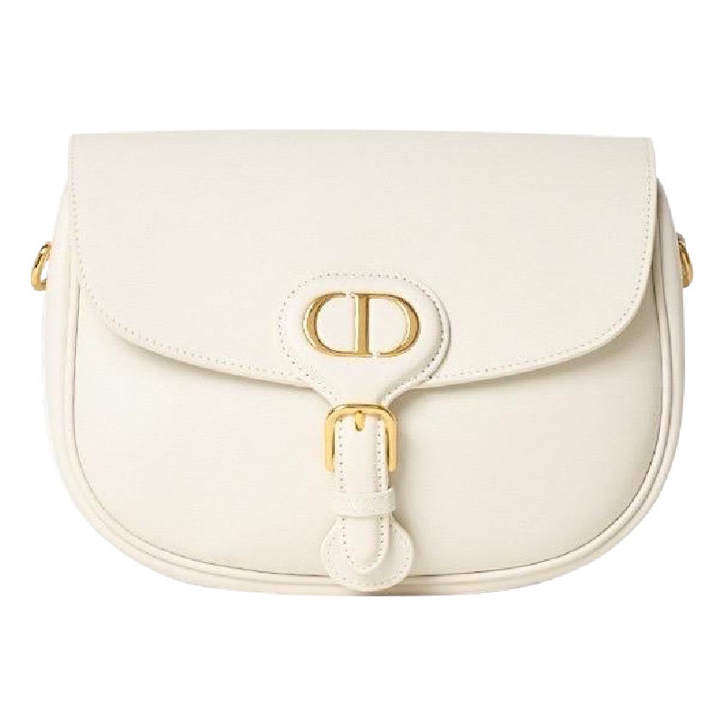 Dior Bobby Medium Box Bianca in vendita