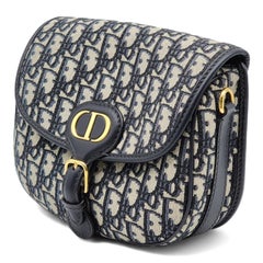Dior Bobby Oblique Crossbody Bag in Blue
