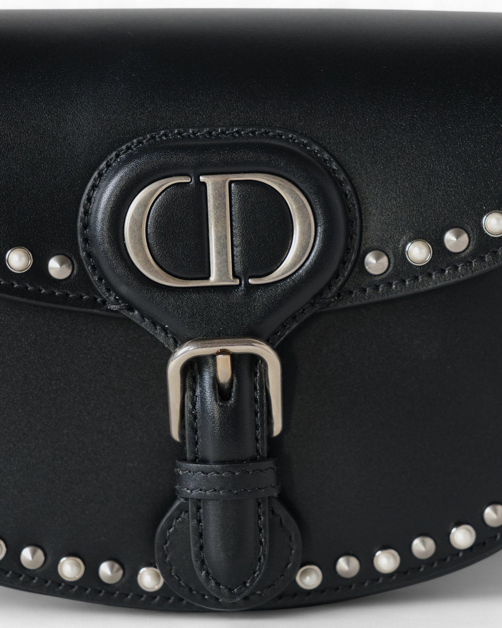 Dior Bobby Caja Pequeña Tachuelas Negro en venta 5