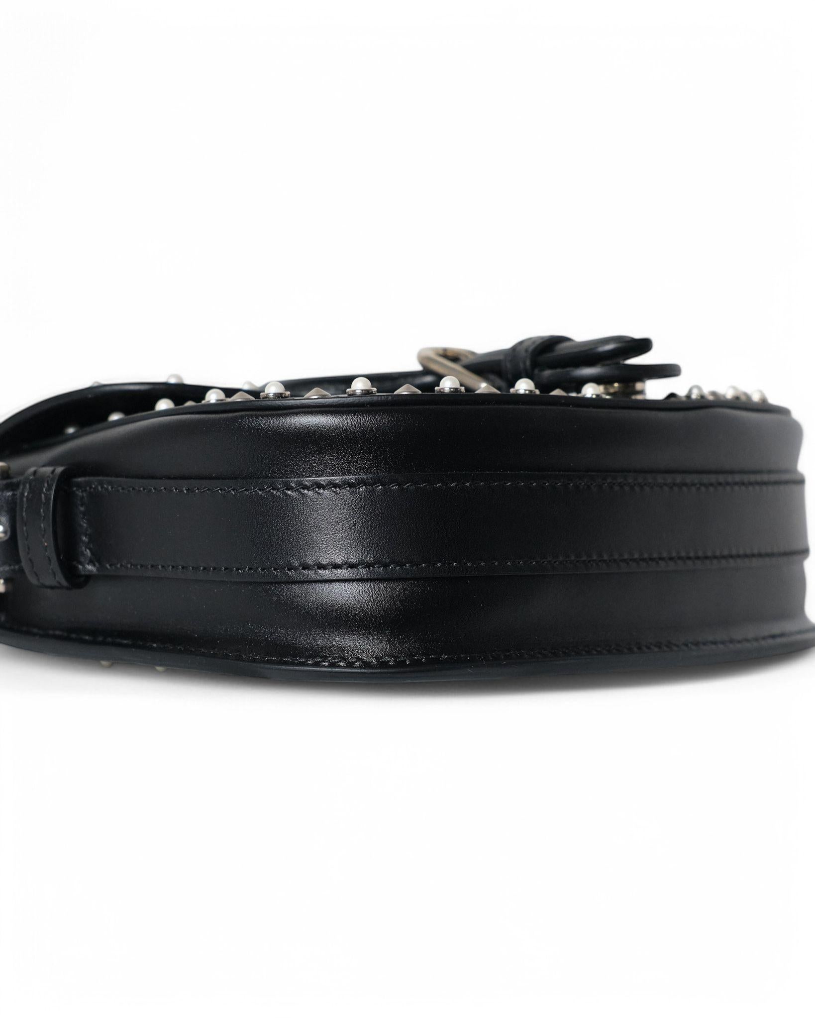 Dior Bobby Caja Pequeña Tachuelas Negro en venta 6