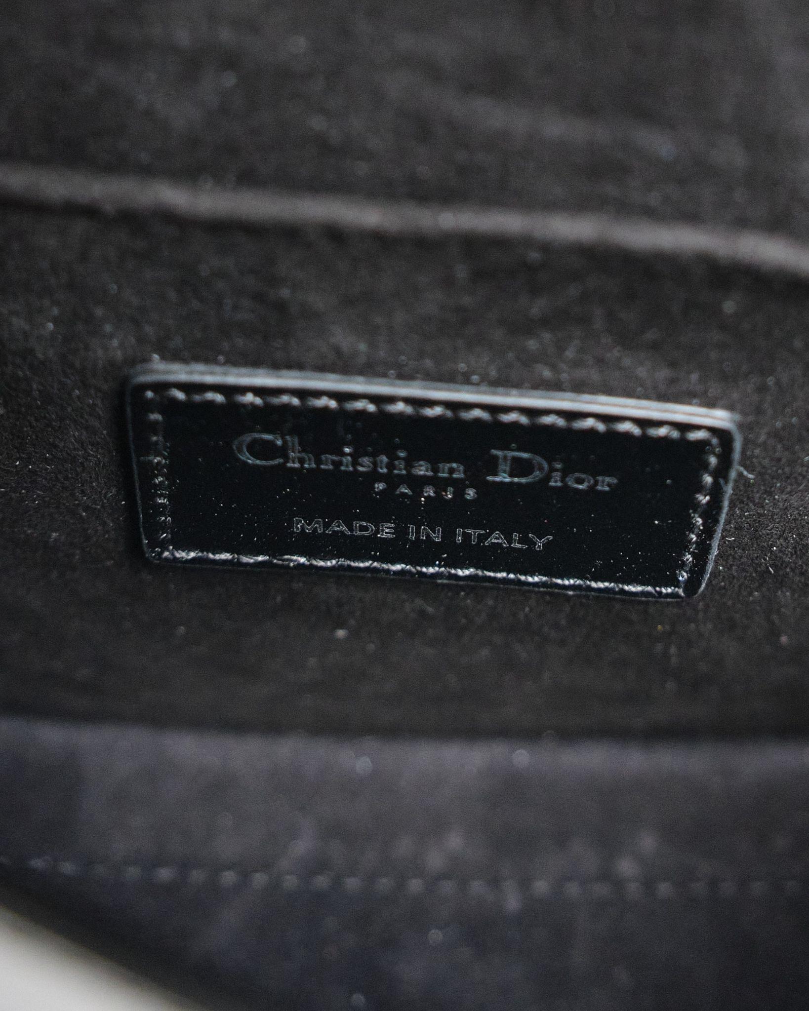 Dior Bobby Caja Pequeña Tachuelas Negro en venta 8