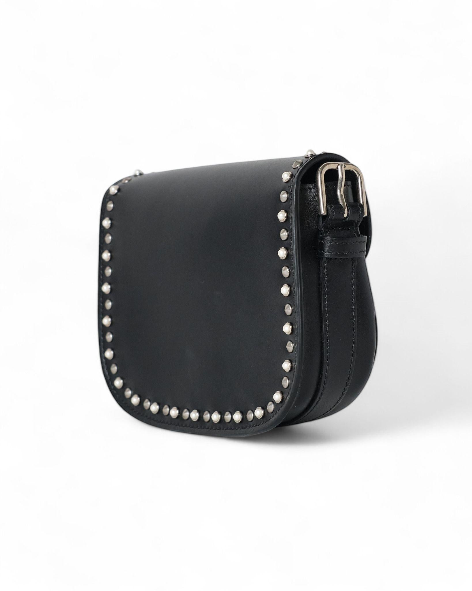 Dior Bobby Caja Pequeña Tachuelas Negro en venta 13