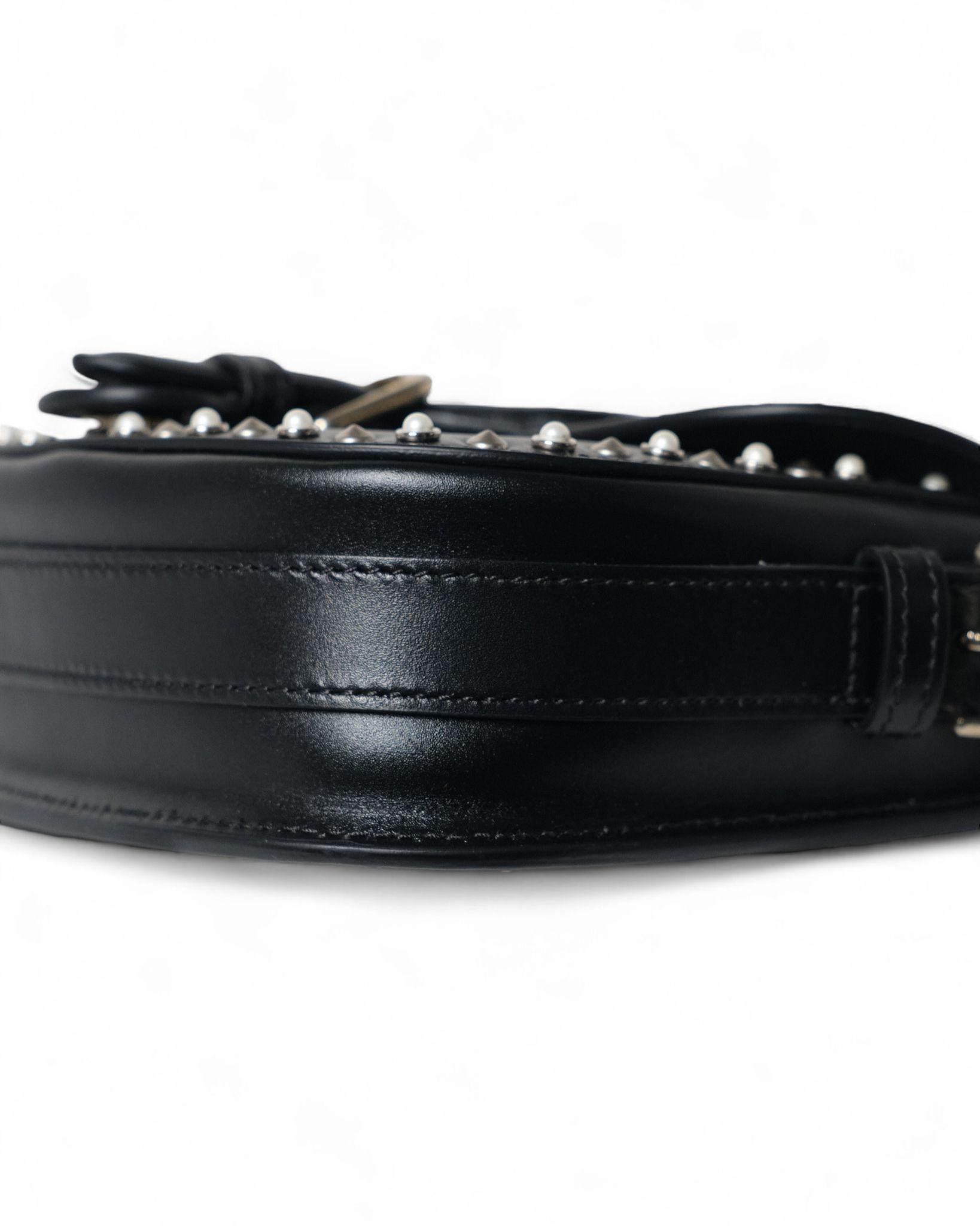 Dior Bobby Caja Pequeña Tachuelas Negro en Nuevo estado para la venta en Torre Del Greco, IT