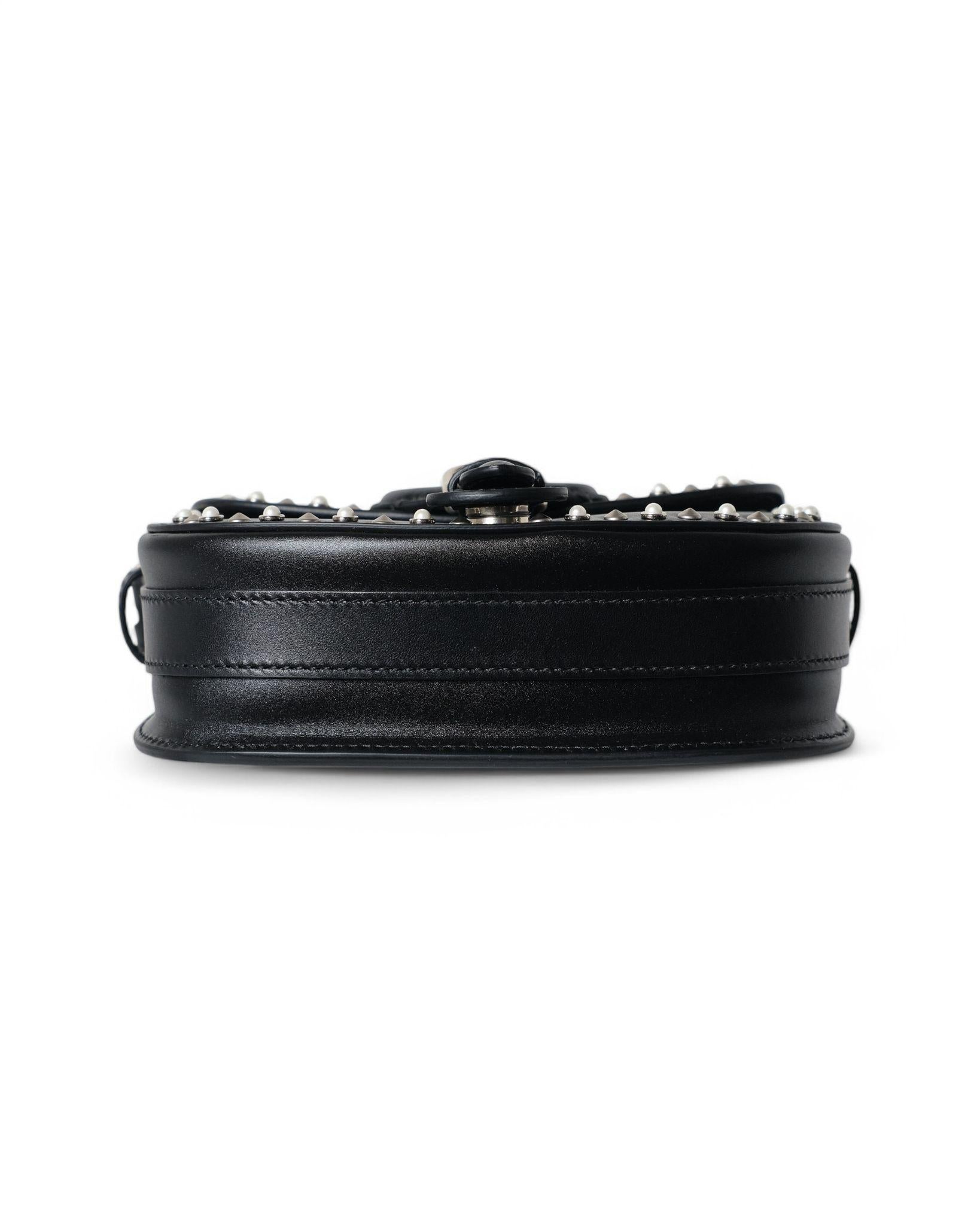Dior Bobby Caja Pequeña Tachuelas Negro en venta 4
