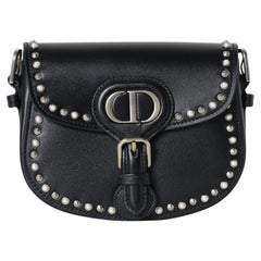 Dior Bobby Small Box Studs Black