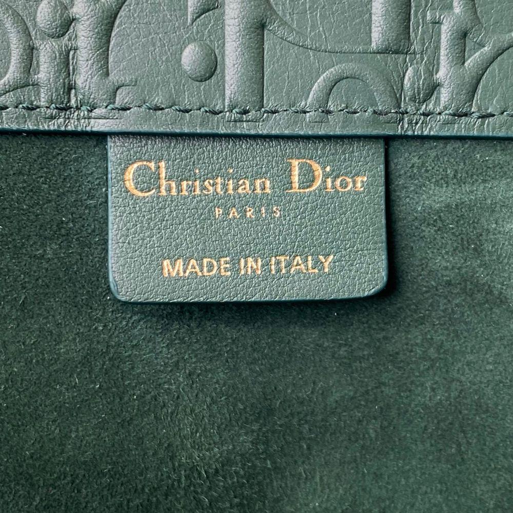 Men's DIOR, Book Tote in green leather