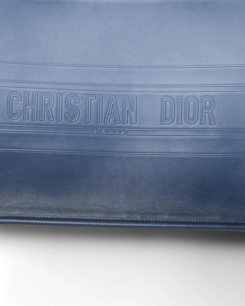 Dior Book Tote Medium Ombre Blue For Sale 6