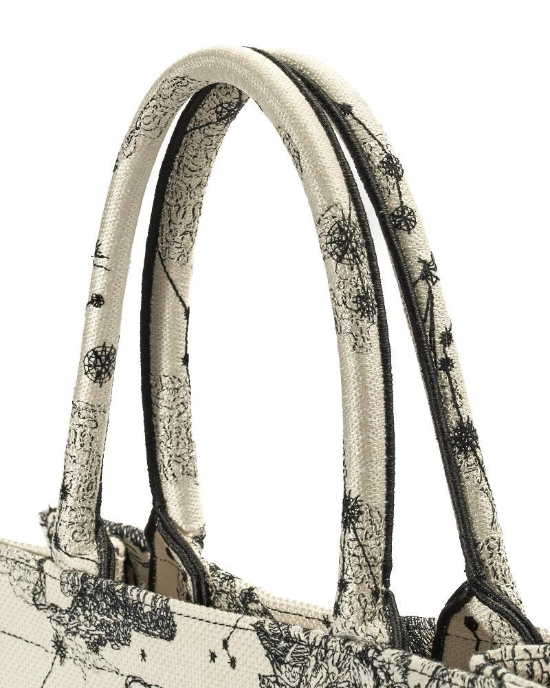 Dior Book Tote Medium Zodiac Latte For Sale 6