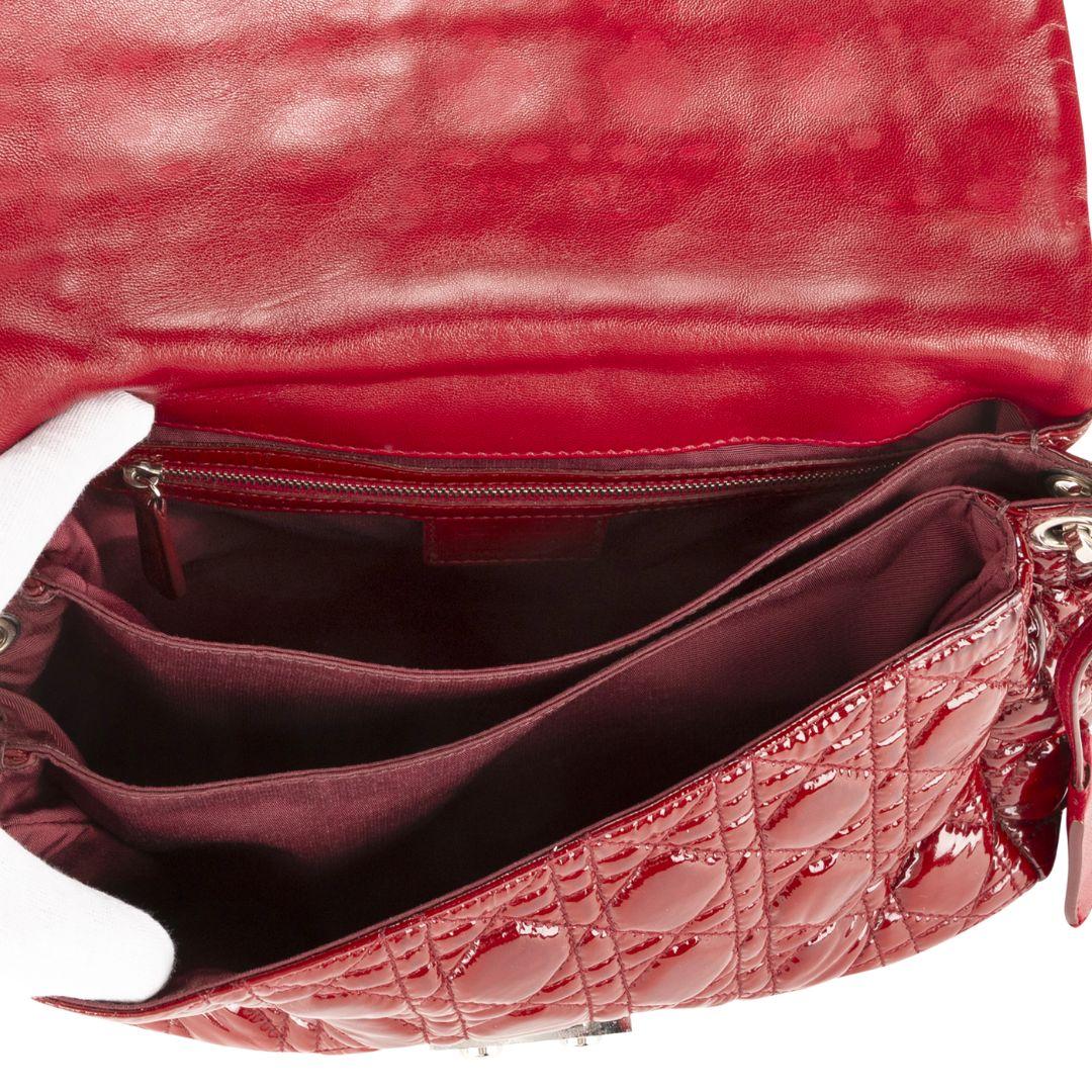 Dior Bordeaux 2011 Quilted Cannage Shoulder Bag 1