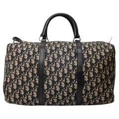 Dior Boston Vintage Großer Trotter Blau