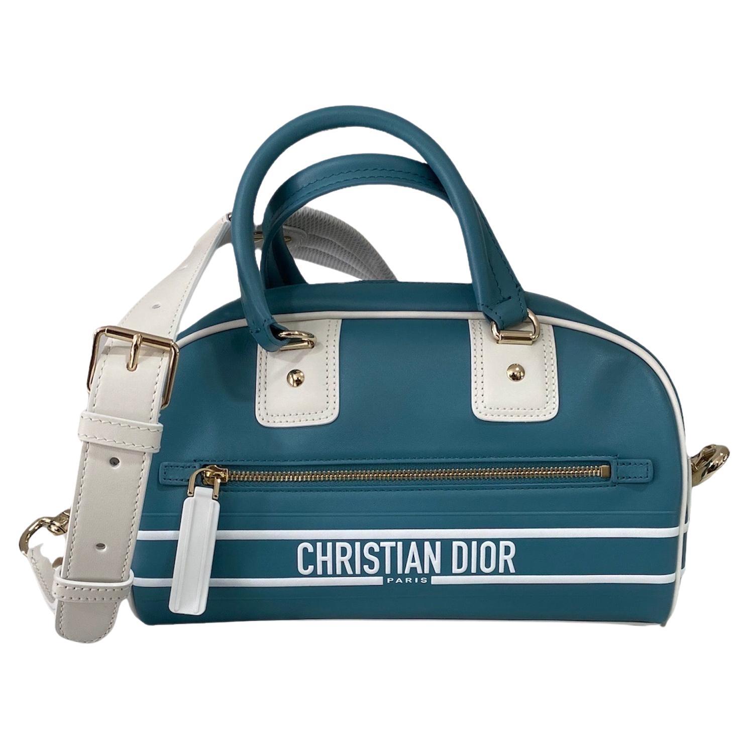 Dior Bowling Vibe Small Size Turquoise