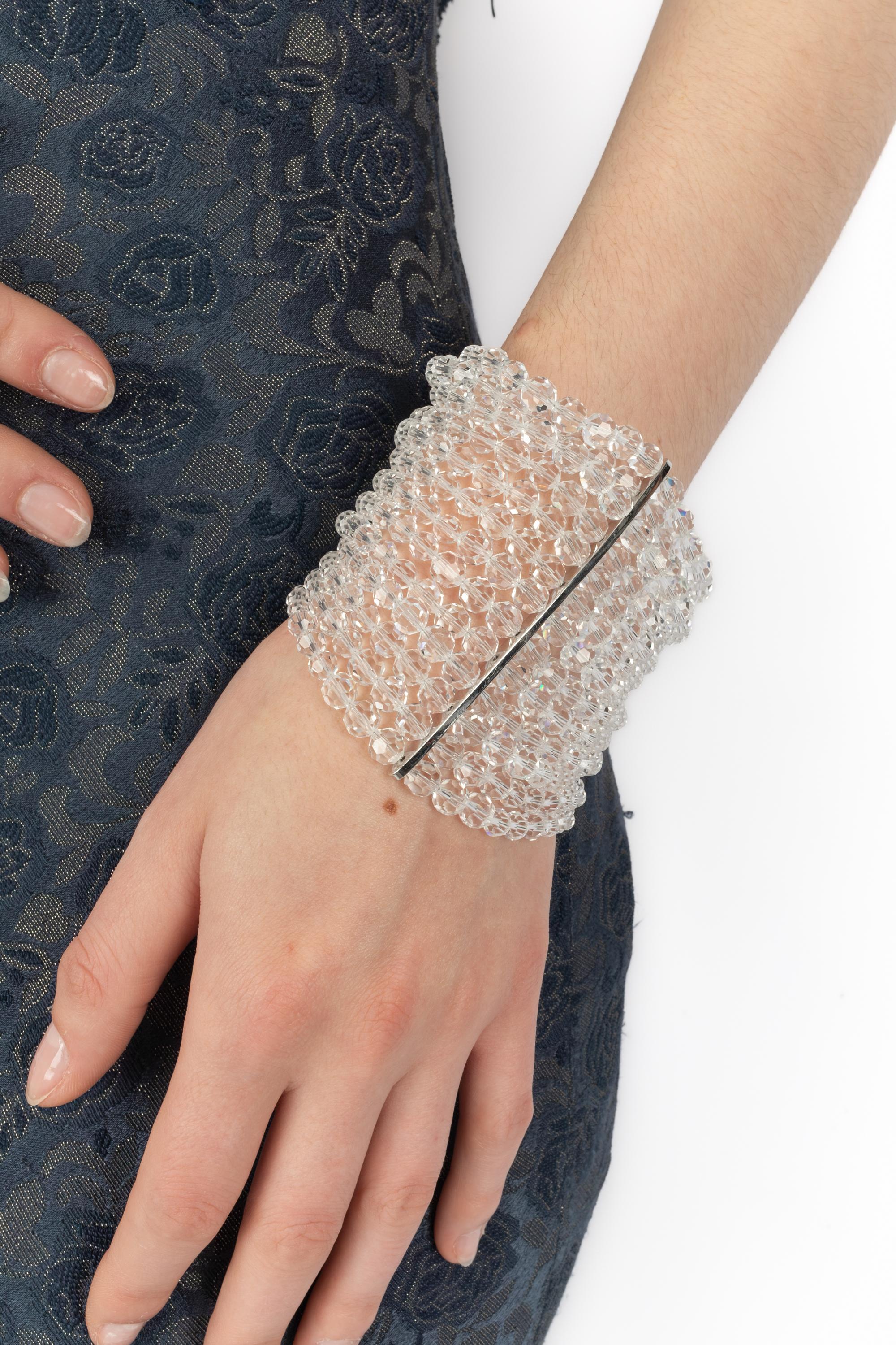 Dior-Armband mit facettierten Perlen im Zustand „Hervorragend“ im Angebot in SAINT-OUEN-SUR-SEINE, FR