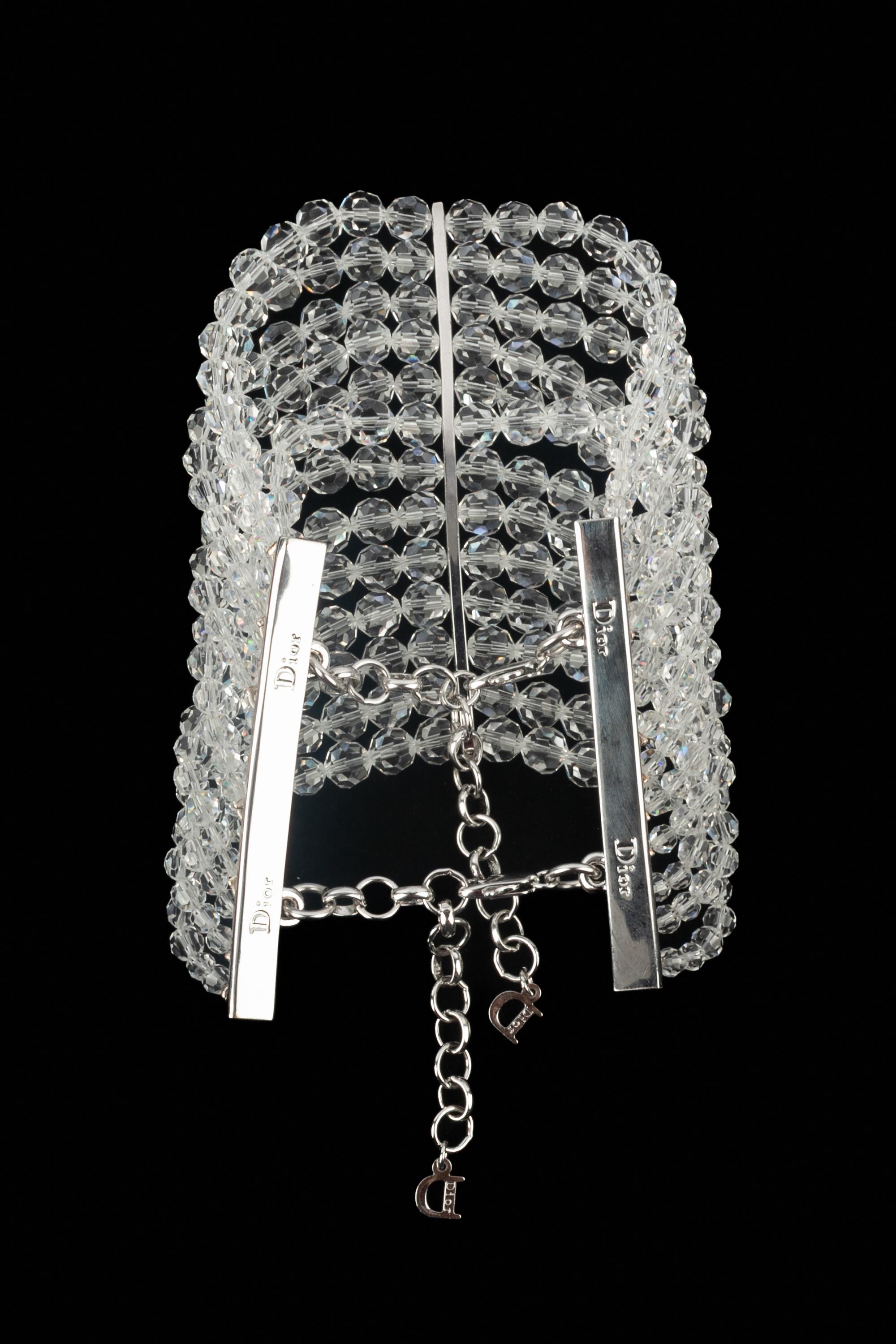Dior-Armband mit facettierten Perlen im Angebot 2