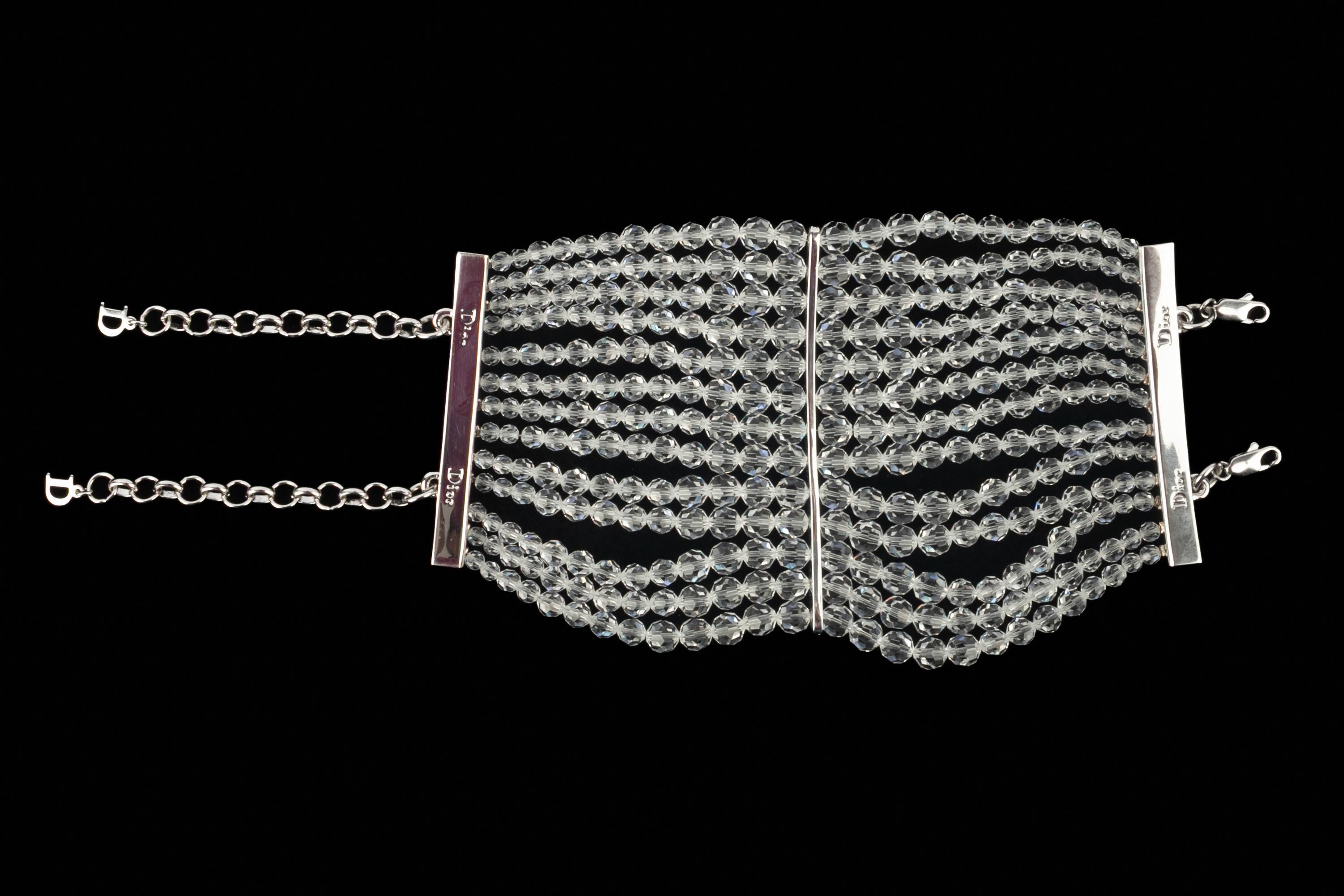 Dior-Armband mit facettierten Perlen im Angebot 4