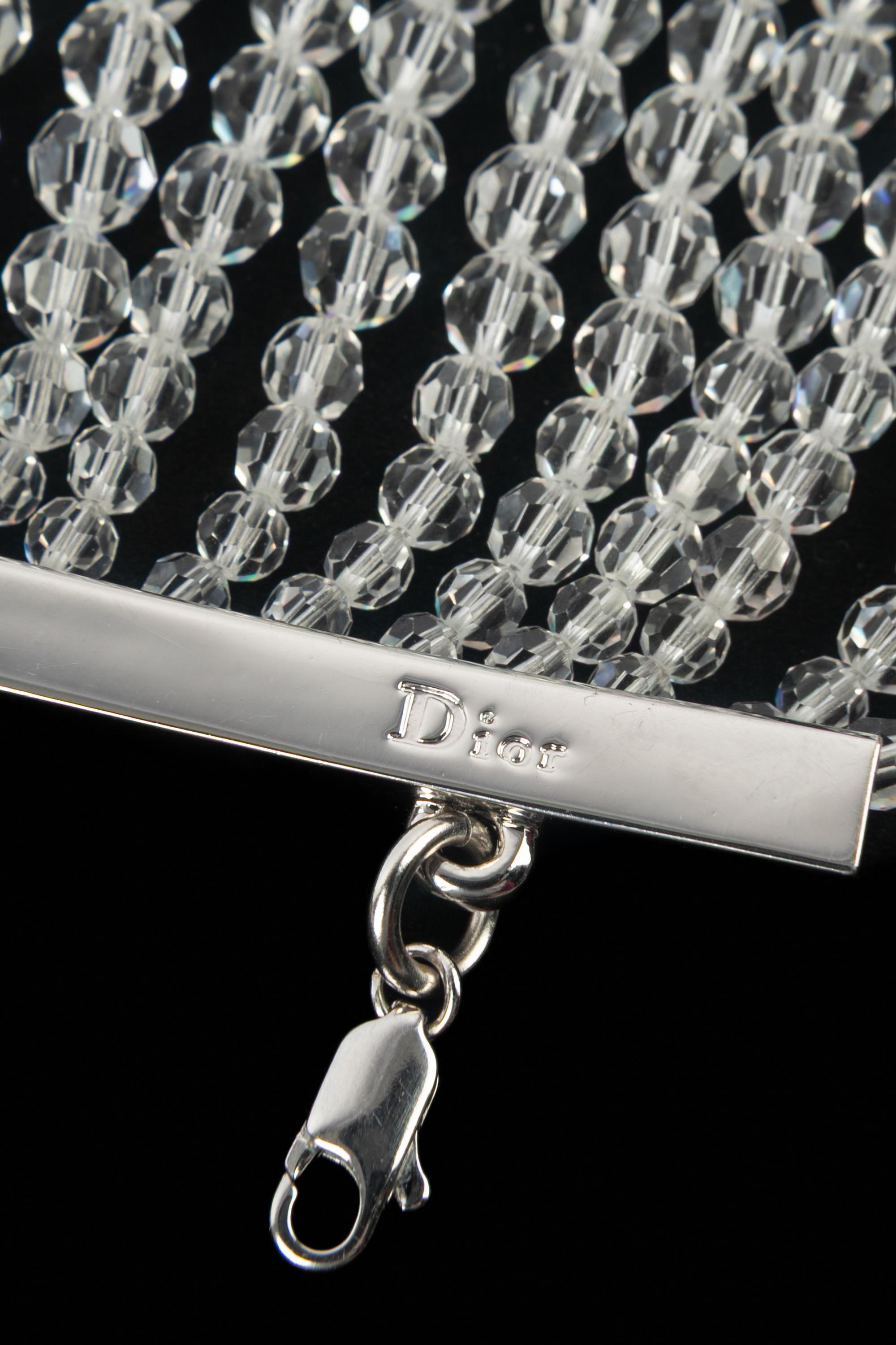 Dior-Armband mit facettierten Perlen im Angebot 6