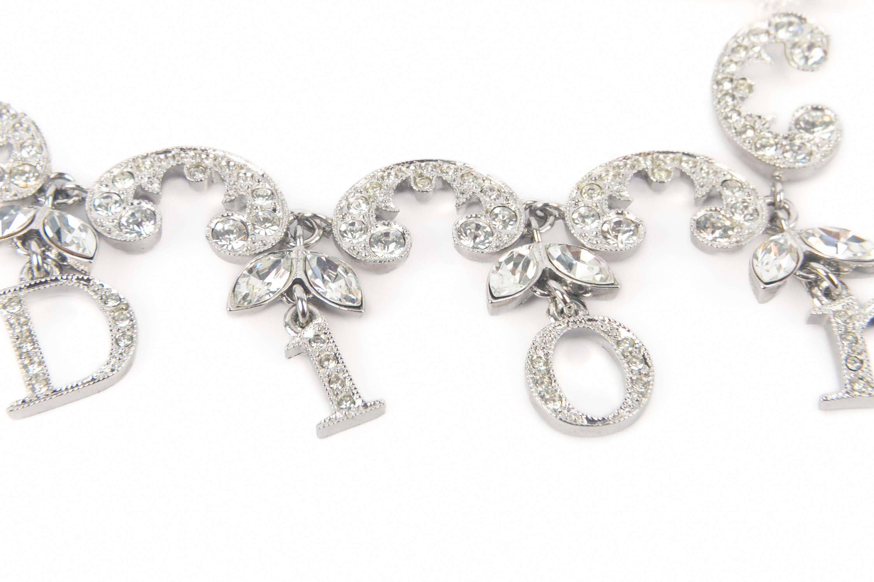 Dior bracelet with rhinestones For Sale 2