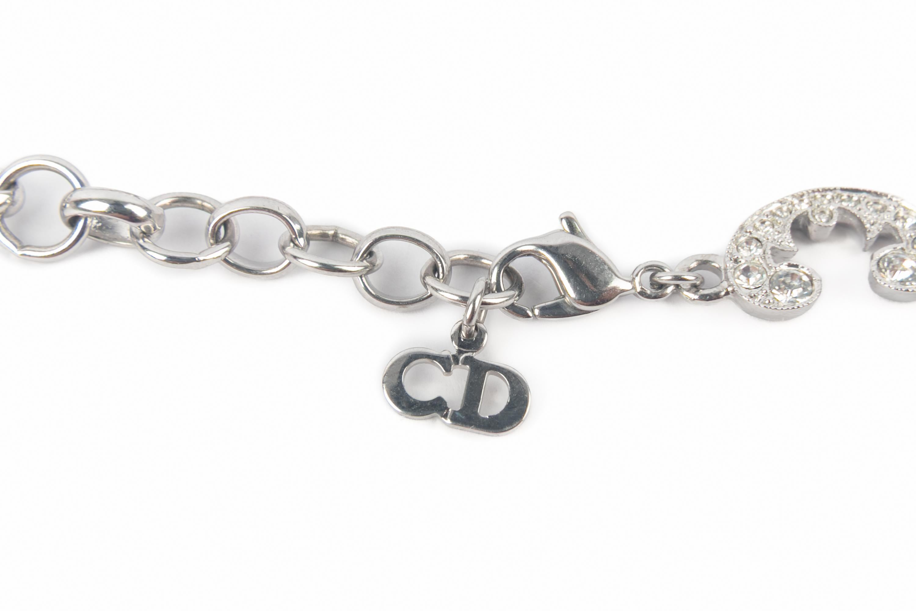 Dior bracelet with rhinestones For Sale 4