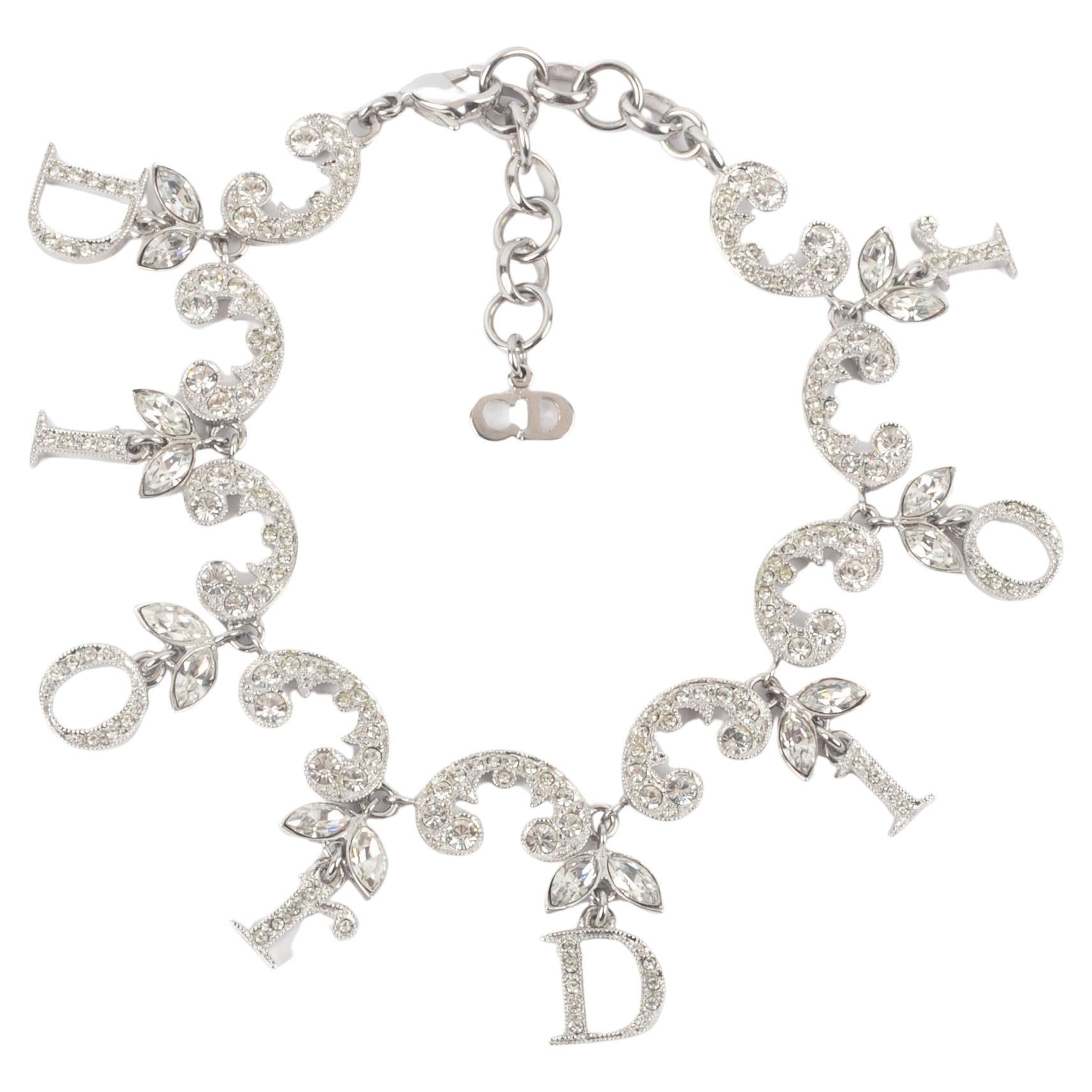 Dior bracelet with rhinestones