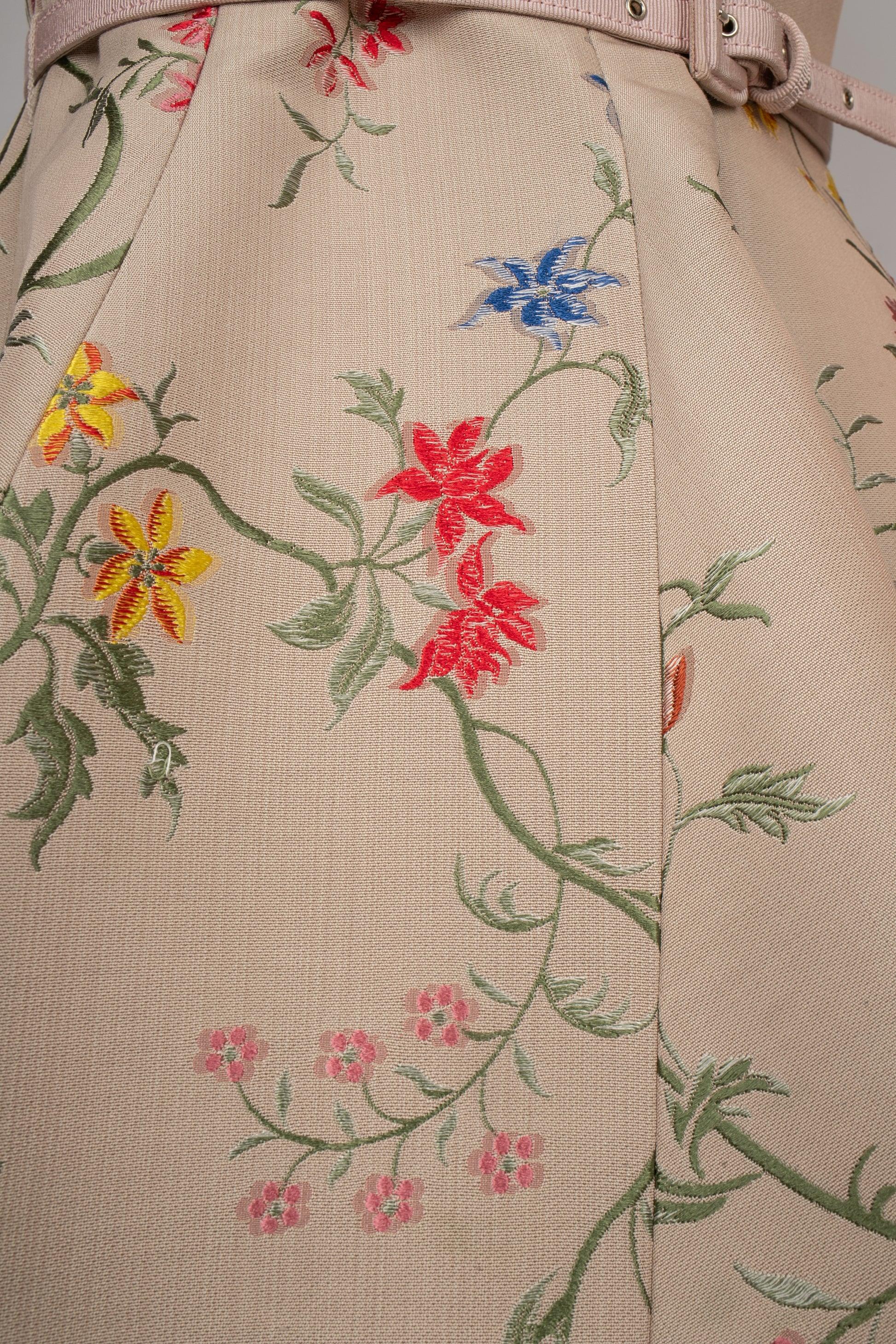 Dior Brocade Fabric Bustier Dress 3