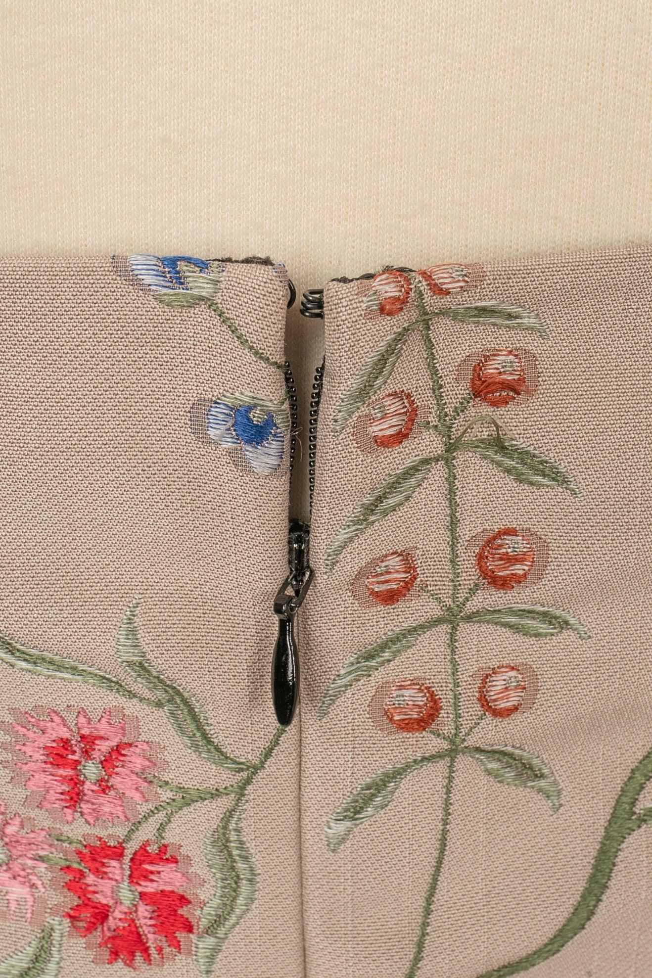 Dior Brocade Fabric Bustier Dress 4