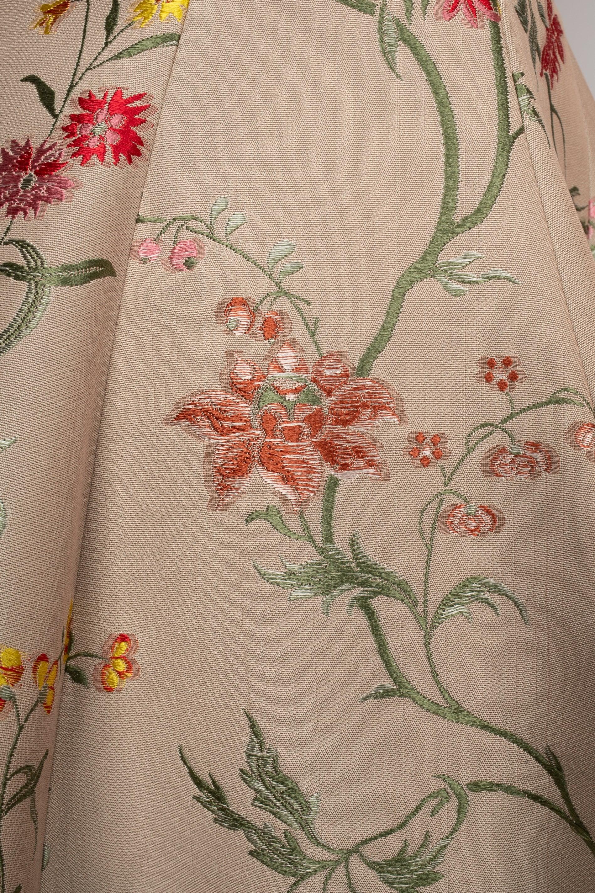 Dior Brocade Fabric Bustier Dress 5