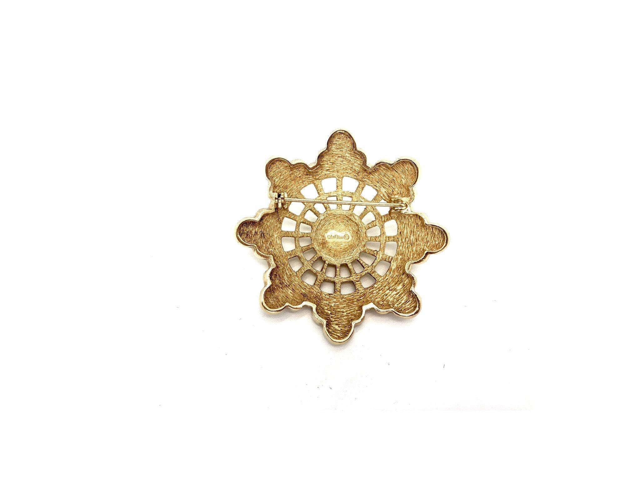 CHRISTIAN DIOR Brooch Vintage 1980s In Excellent Condition In London, GB