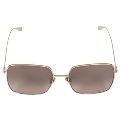 Gafas de sol cuadradas oversize Dior Gradiente Marrón