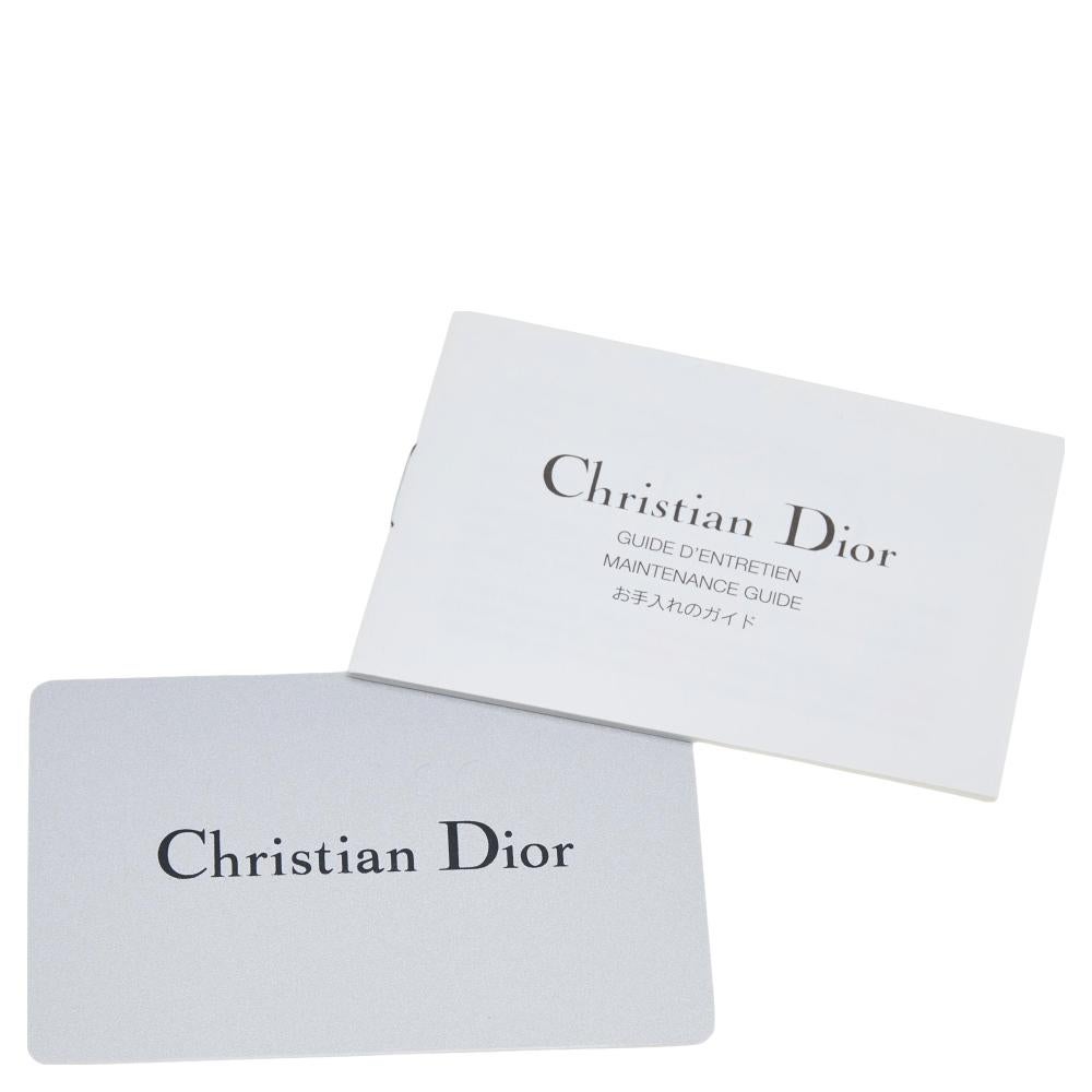 Dior - Sac à bandoulière Diorever en cuir marron 6