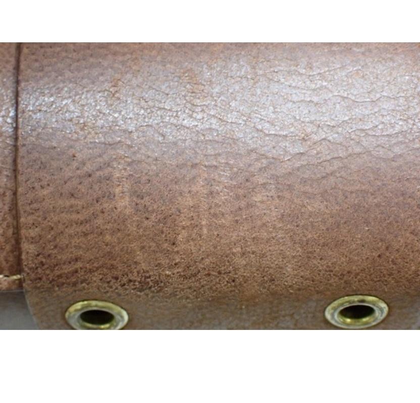 Dior Brown Leather & Printed Canvas Street Chic Columbus Shoulder Bag 8