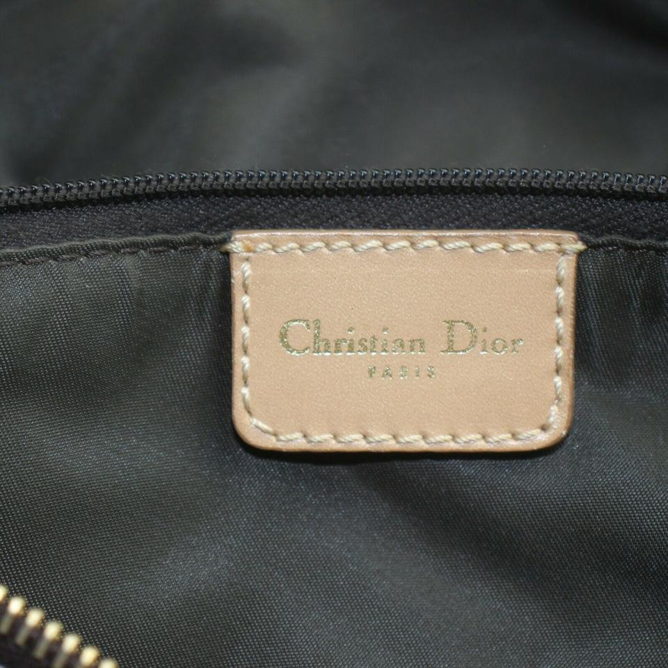 Dior - Duffle Trotter Boston marron avec monogramme 858597 Bon état - En vente à Dix hills, NY