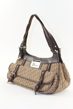 Dior Brown Monogram Trotter Columbus Shoulder Bag 5DD1220K