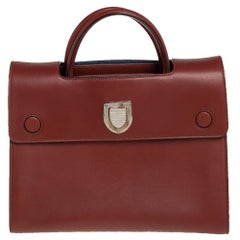 Dior Brown Smooth Leather Medium Diorever Tote