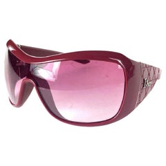 Dior Burgundy Cannag 1 Atwad 115 Quilted 1dior65 Sunglasses