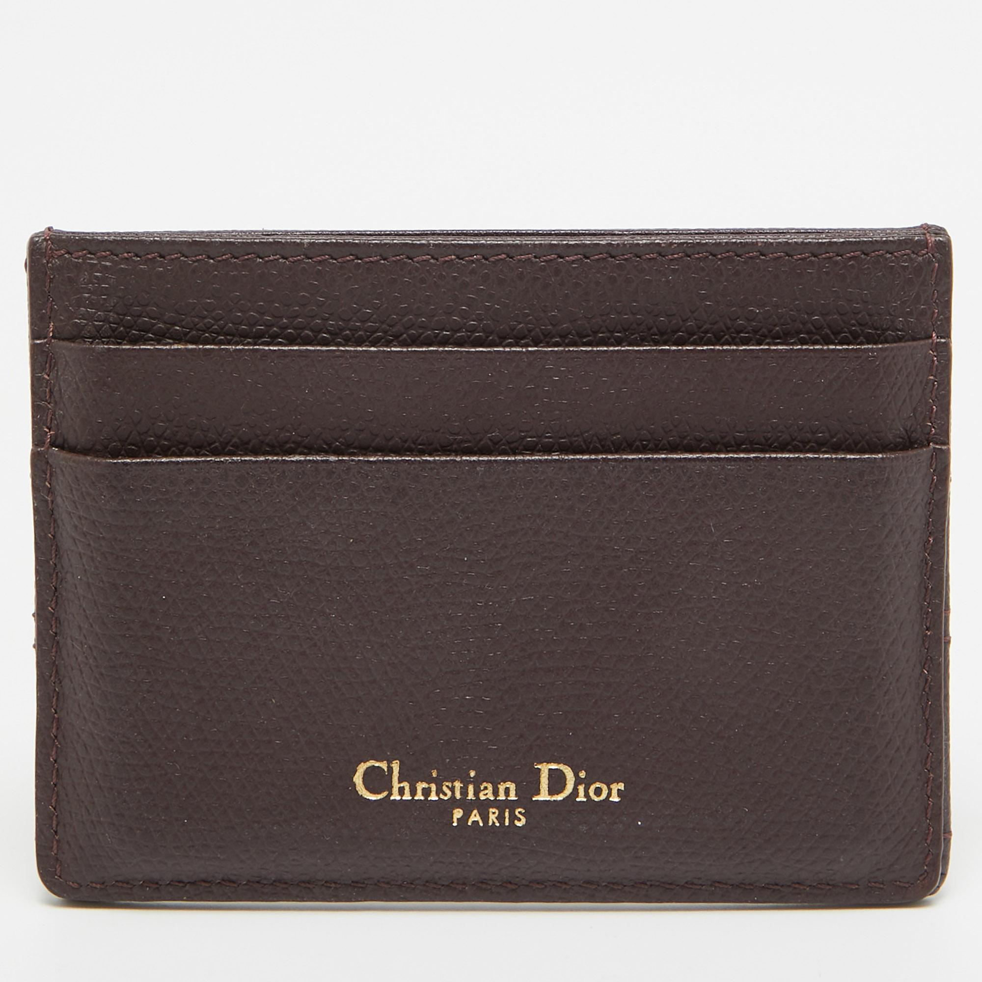 Dior diorama card holder discount
