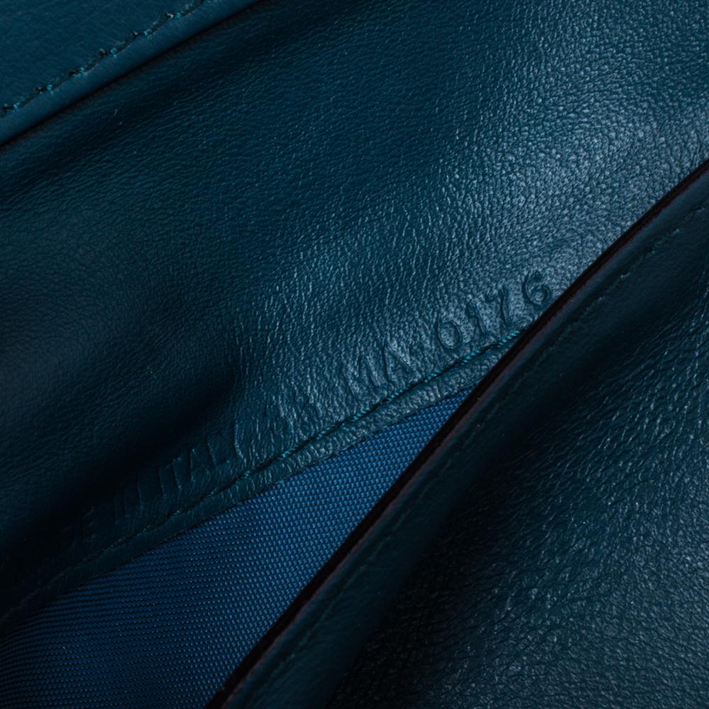 Dior Burgundy Leather Diorissimo Envelope Wallet 4
