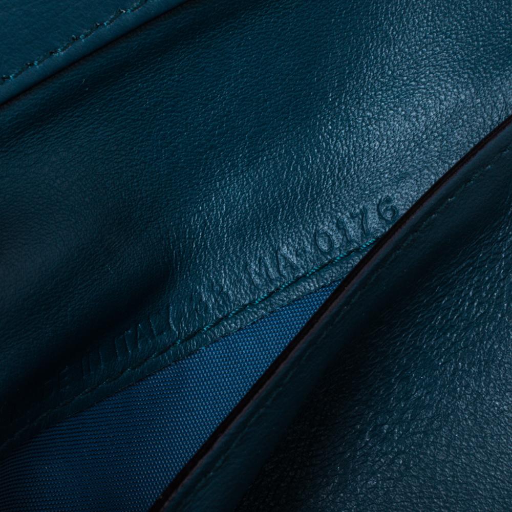 Dior Burgunderfarbenes Leder Diorissimo Umschlag Brieftasche 5