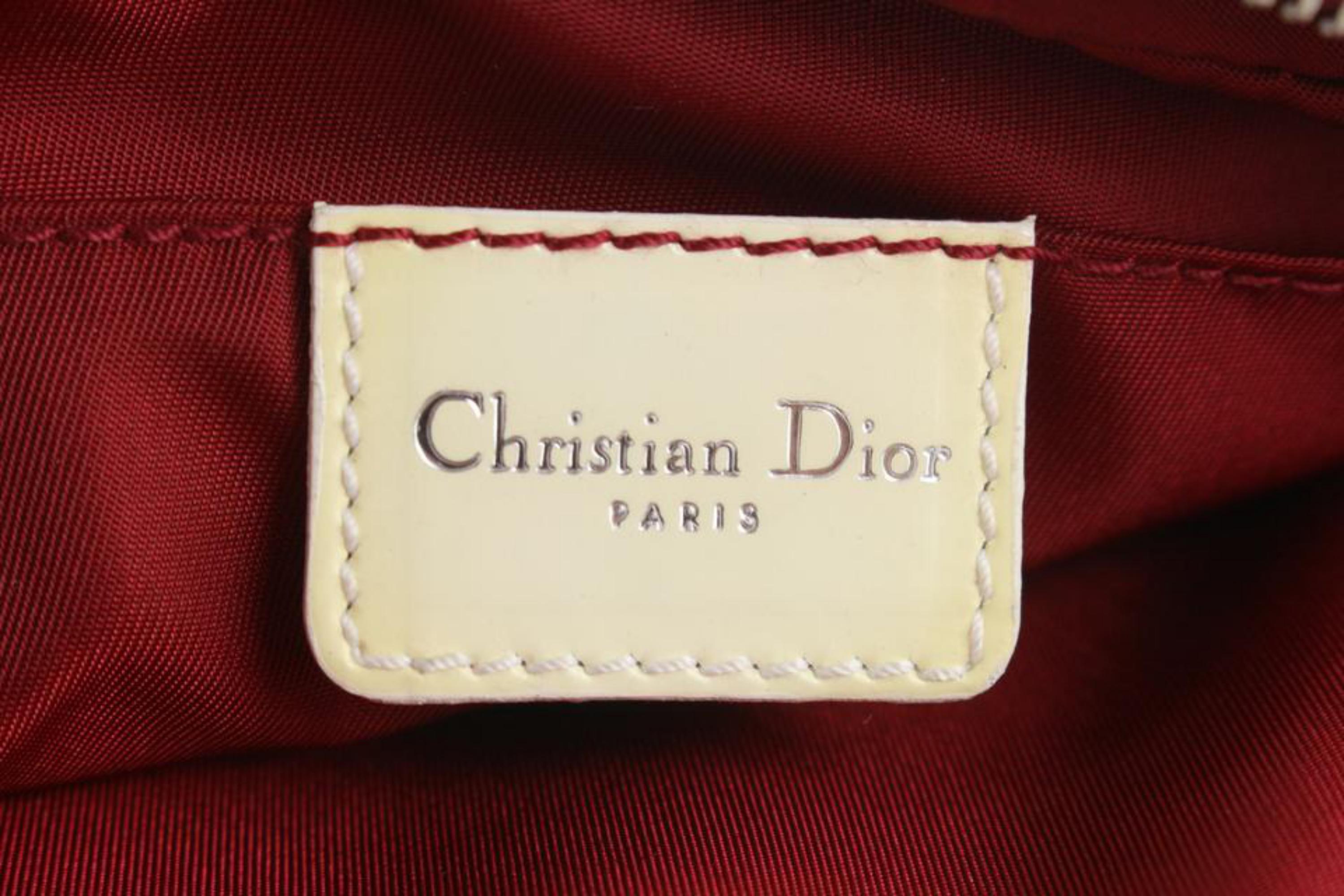 Dior Burgundy Monogram Trotter Girly Chic Pochette Shoulder Bag 14cd1108 4